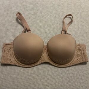 Torrid Nude Convertible Strapless Support Bra 42B